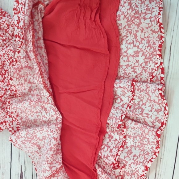 Pink Lily dress, small floral, ruffles, size small - Picture 15 of 15